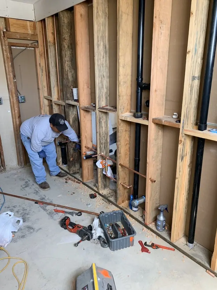 Commercial rough-in plumbing for Trenchless Sewer Repair in Kingwood Forest